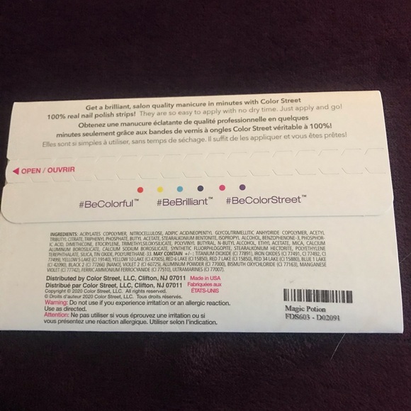 Color Street Nail Polish Strips - Picture 2 of 2